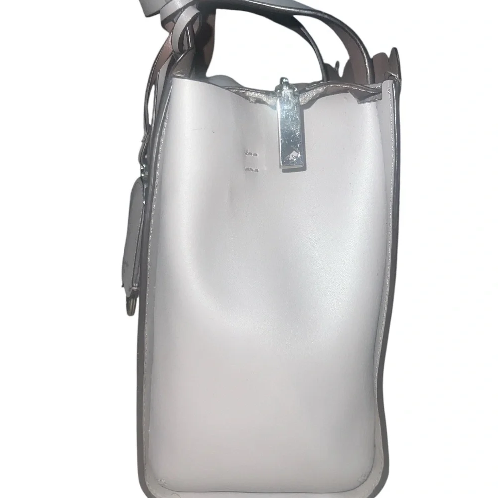 Kate Spade lavender & Gray Scalloped Tote - Picture 3 of 5